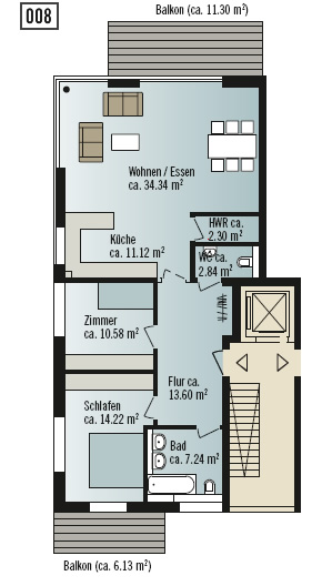 Grundriss Wohnung 008