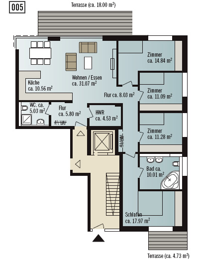 Grundriss Wohnung 005