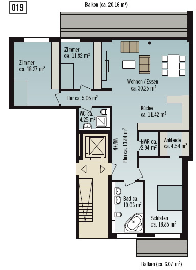 Grundriss Wohnung 019