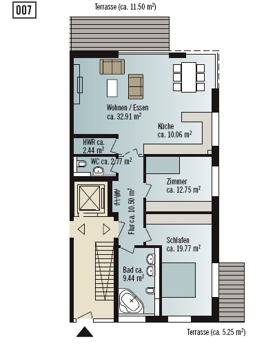 Grundriss Wohnung 007